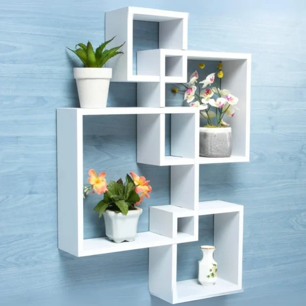 Wooden White Wall Shelves Wooden White Wall Shelves