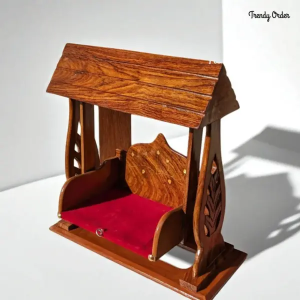 Wooden Laddu Gopal Jhula