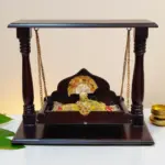 Wooden Jhula for Laddu Gopal