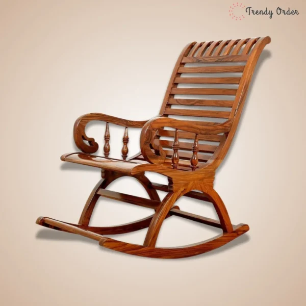 Handcrafted Wooden Rocking Chair Handcrafted Wooden Rocking Chair