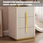 Febbas Illuminated Vanity Set with Full-Length Mirror & Stool