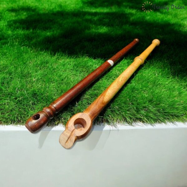 Wooden Havan Spoon Set Sruchi and Sruva Wooden Havan Spoon Set Sruchi and Sruva