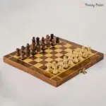 Wooden Chess Set Foldable