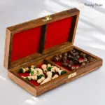 Wooden Chess Set Foldable