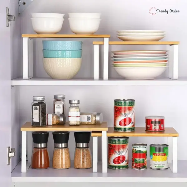 Wooden Shelf Organizer
