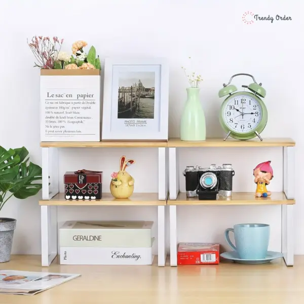 Wooden Shelf Organizer