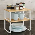 Wooden Shelf Organizer