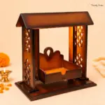 Laddu Gopal Wooden Jhula