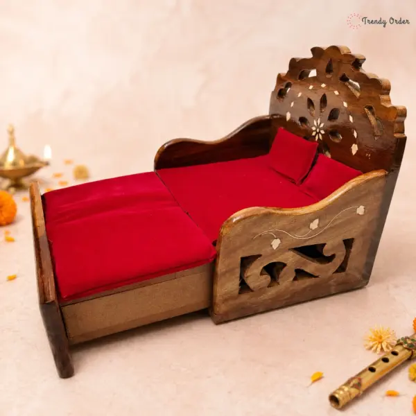 Laddu Gopal Singhasan Cum Bed