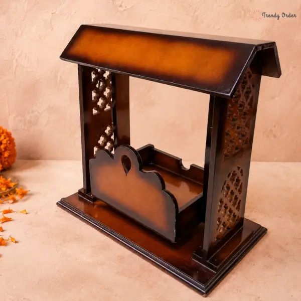 Laddu Gopal Wooden Jhula