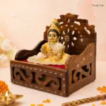 Laddu Gopal Singhasan Cum Bed
