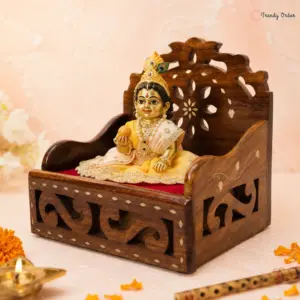 Laddu Gopal Singhasan Cum Bed