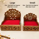 Laddu Gopal singhasan cum bed