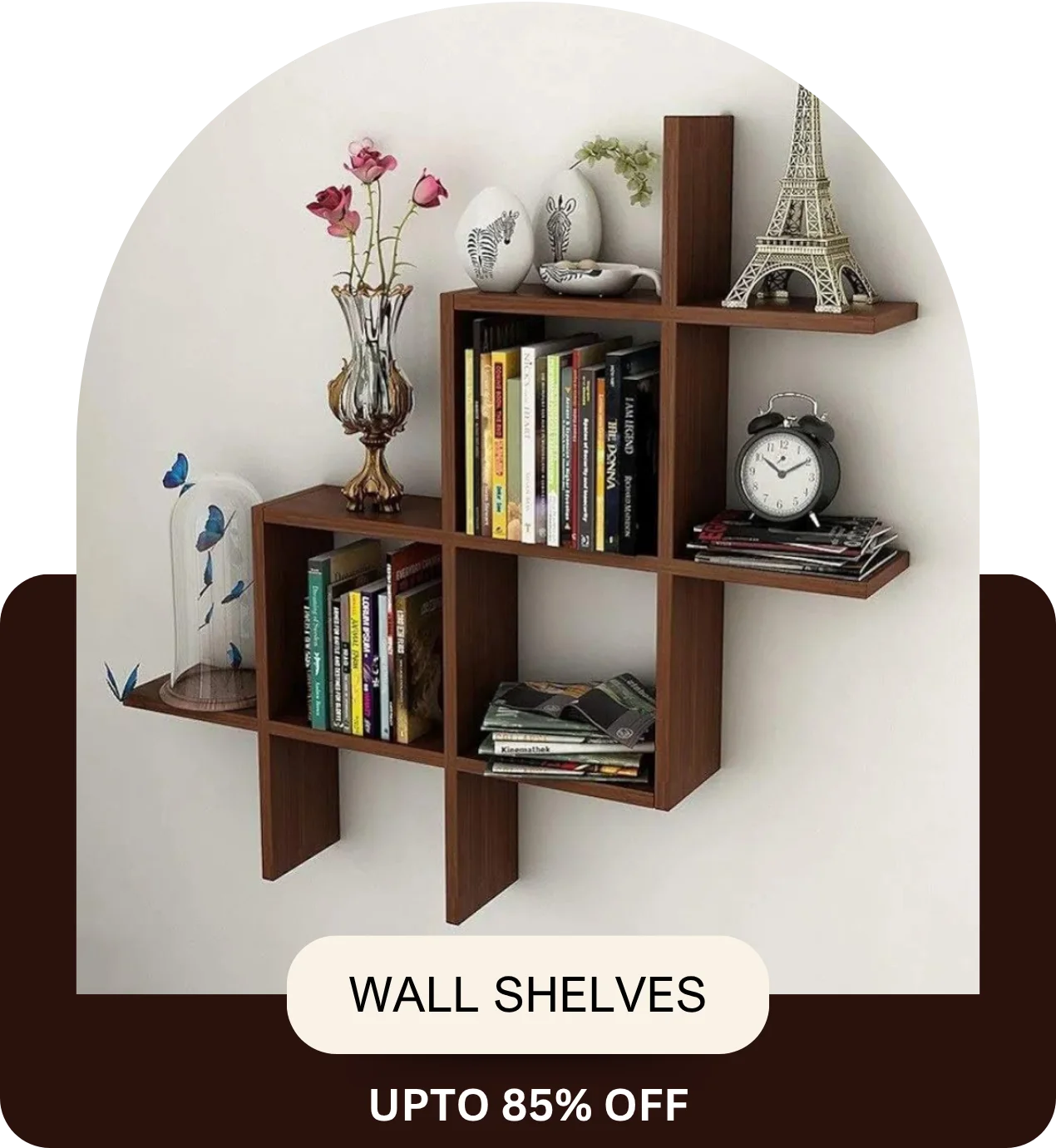 Wall shelves