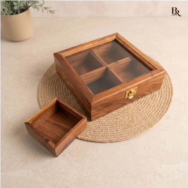 Wood Dry Fruit Box